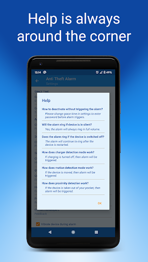Anti-theft alarm Скриншот 2