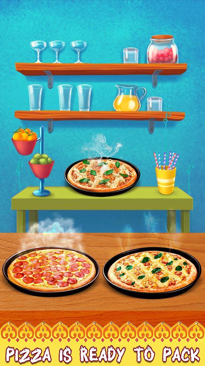 Pizza Maker Pizza Cooking Game Captura de tela 1