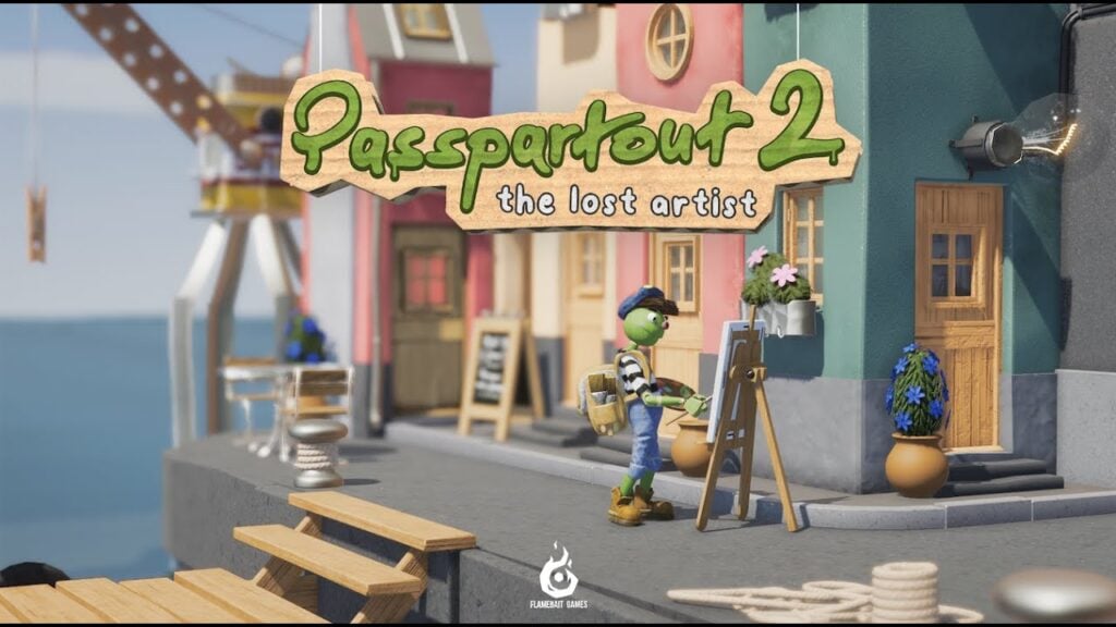 Agitação nas ruas de Phénix em Passpartout 2: The Lost Artist!