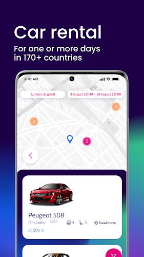 Free2move: car sharing & rent ภาพหน้าจอ 2