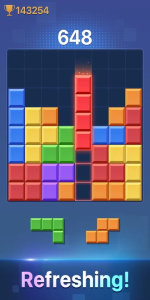 Block Rush Tangkapan skrin 1