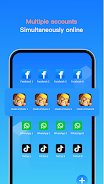 Clone App-Dual App Clone Space Скриншот 1