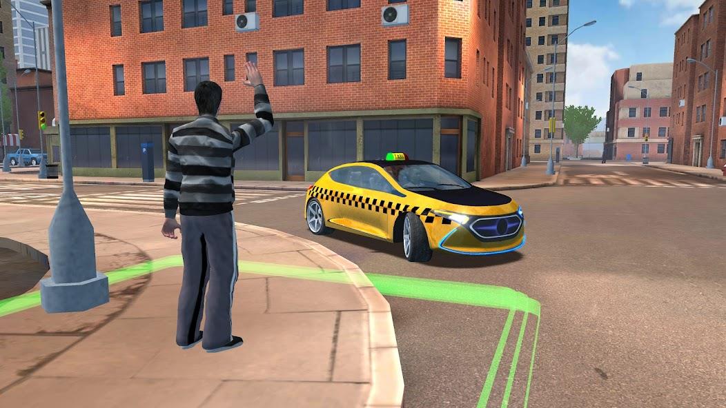 Taxi Sim 2022 Evolution Mod Captura de pantalla 3