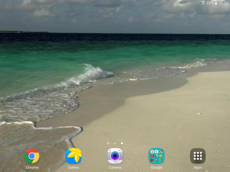 Tropical Beach Live Wallpaper 스크린샷 2