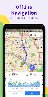 OsmAnd+ — Maps & GPS Offline Schermafbeelding 1