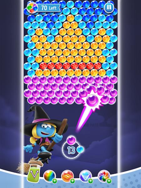 The Smurfs - Bubble Pop Captura de tela 0