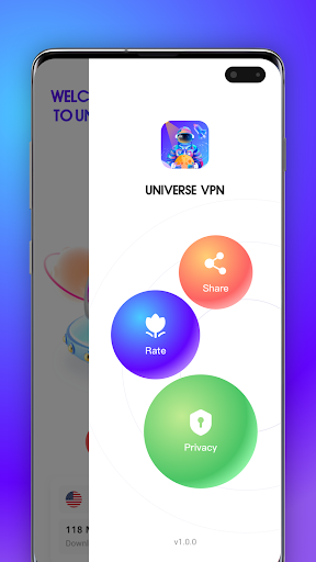 Universe VPN: Travel safely ဖန်သားပြင်ဓာတ်ပုံ 3