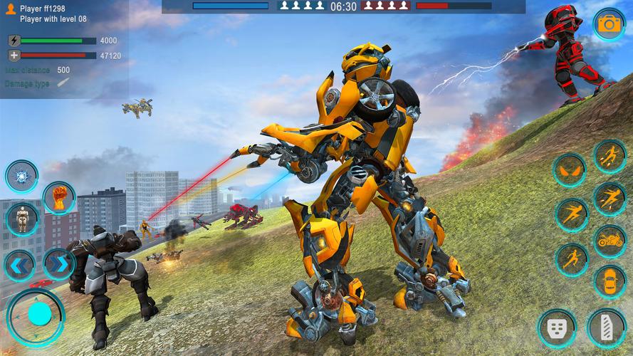 War Robots Car Transformation Captura de tela 0