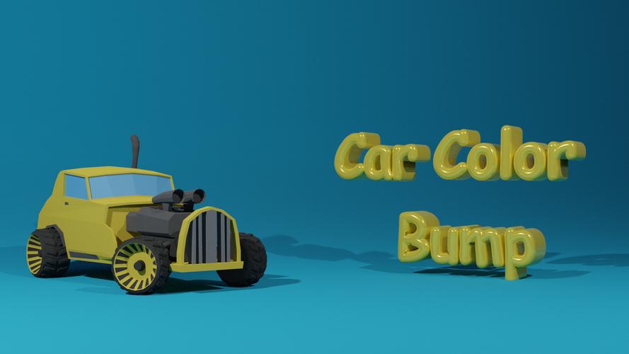 Car Game 3d : Colour bump 3d Ekran Görüntüsü 0