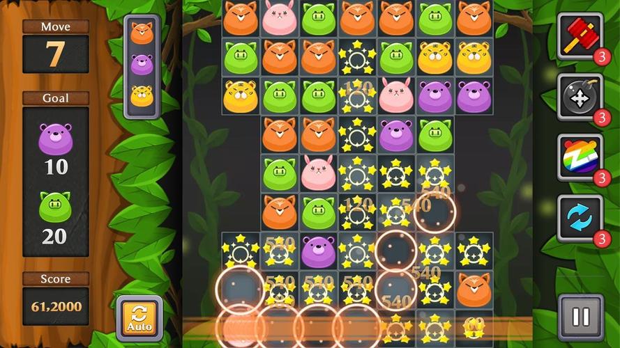 Jungle Match Puzzle Capture d'écran 1