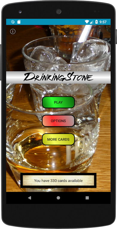 DrinkingStone - A Drinking Cards Game スクリーンショット 0