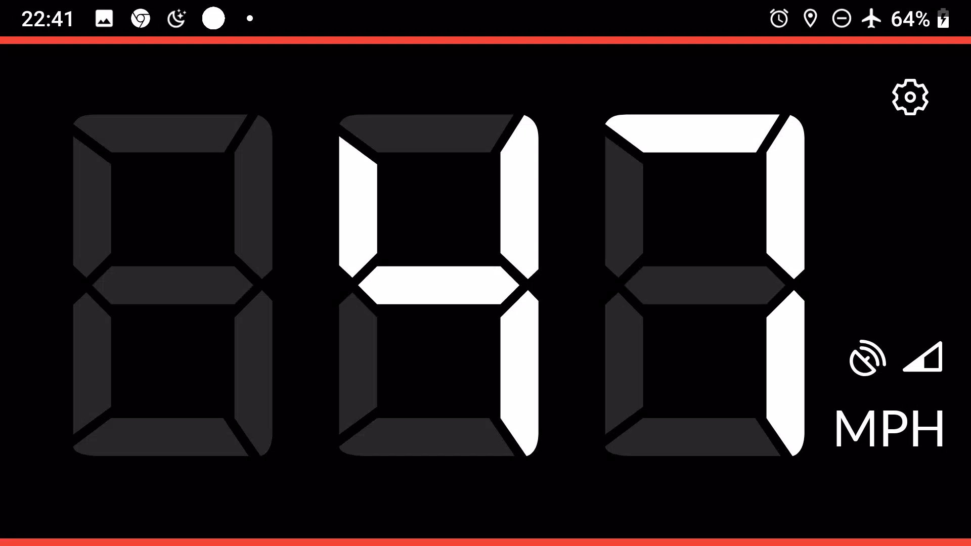 GPS Speedometer Schermafbeelding 3