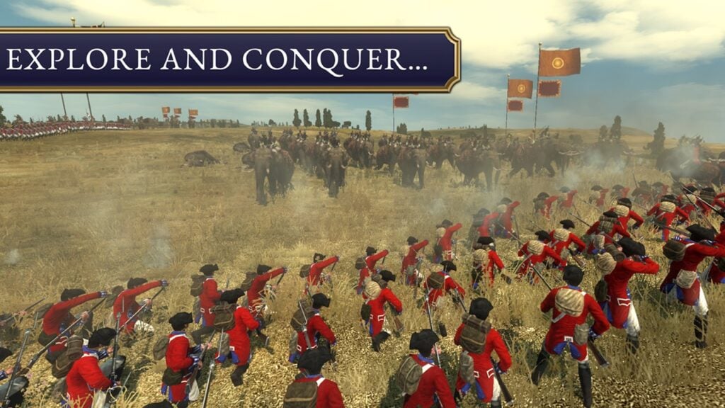 Total War: EMPIRE เปิดตัวกลยุทธ์แบบผลัดตาเดินสุดยิ่งใหญ่บน Android