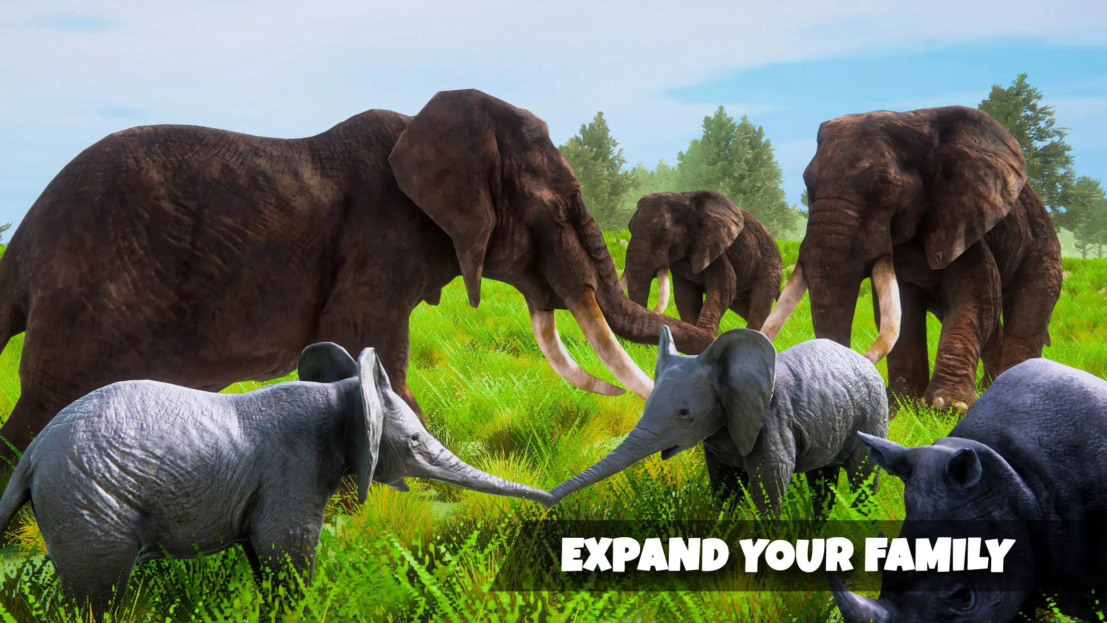 Elephant Simulator Wild Life Captura de pantalla 0