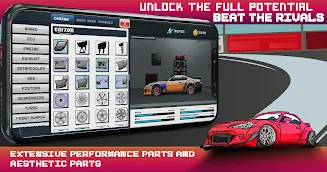 Pixel X Racer Captura de pantalla 2