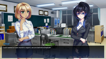 Office Girls and Games [Demo] Tangkapan skrin 0