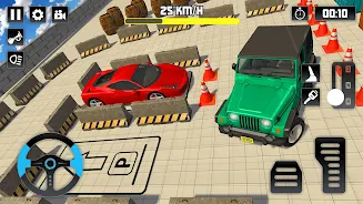 Jeep Parking Game - Prado Jeep Schermafbeelding 1