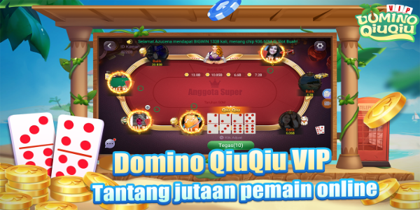 Domino QiuQiu Gaple VIP Schermafbeelding 0