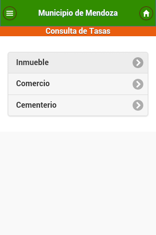 Schermata Tasas y Multas 2