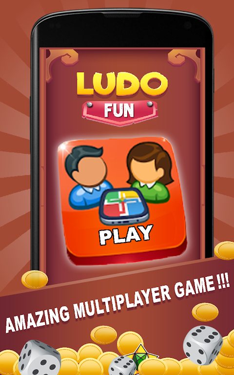 Ludo Fun: Free Family Dice Game Captura de tela 2