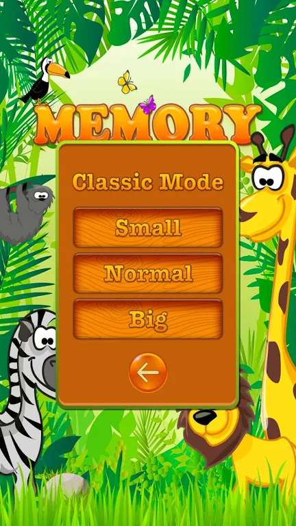 Memory Game Animals ဖန်သားပြင်ဓာတ်ပုံ 3