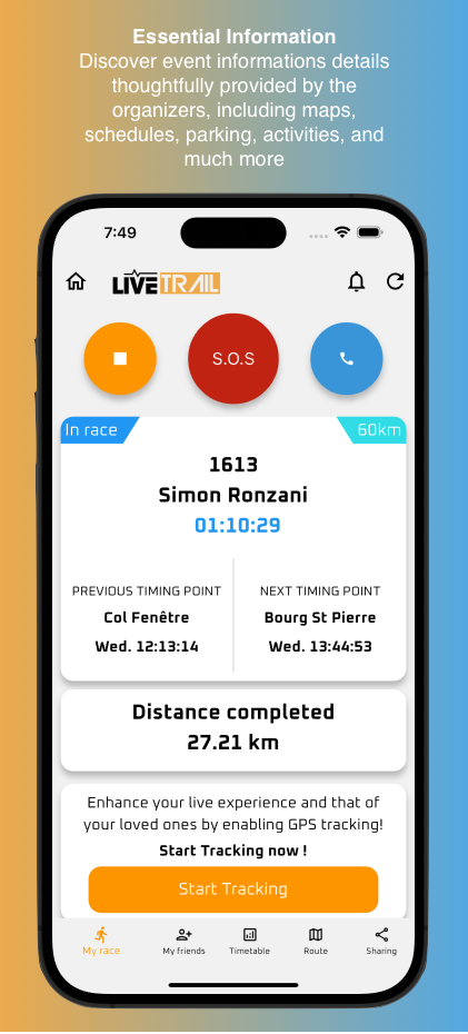 LiveTrail Ekran Görüntüsü 1