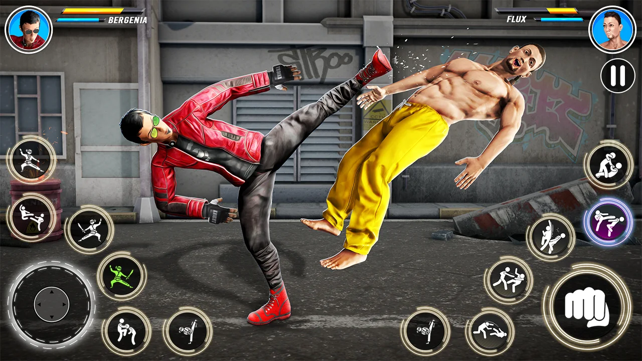 Kung Fu Games - Fighting Games Zrzut ekranu 3