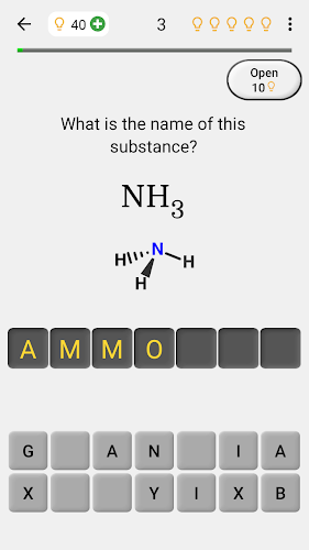 Chemical Substances: Chem-Quiz स्क्रीनशॉट 1