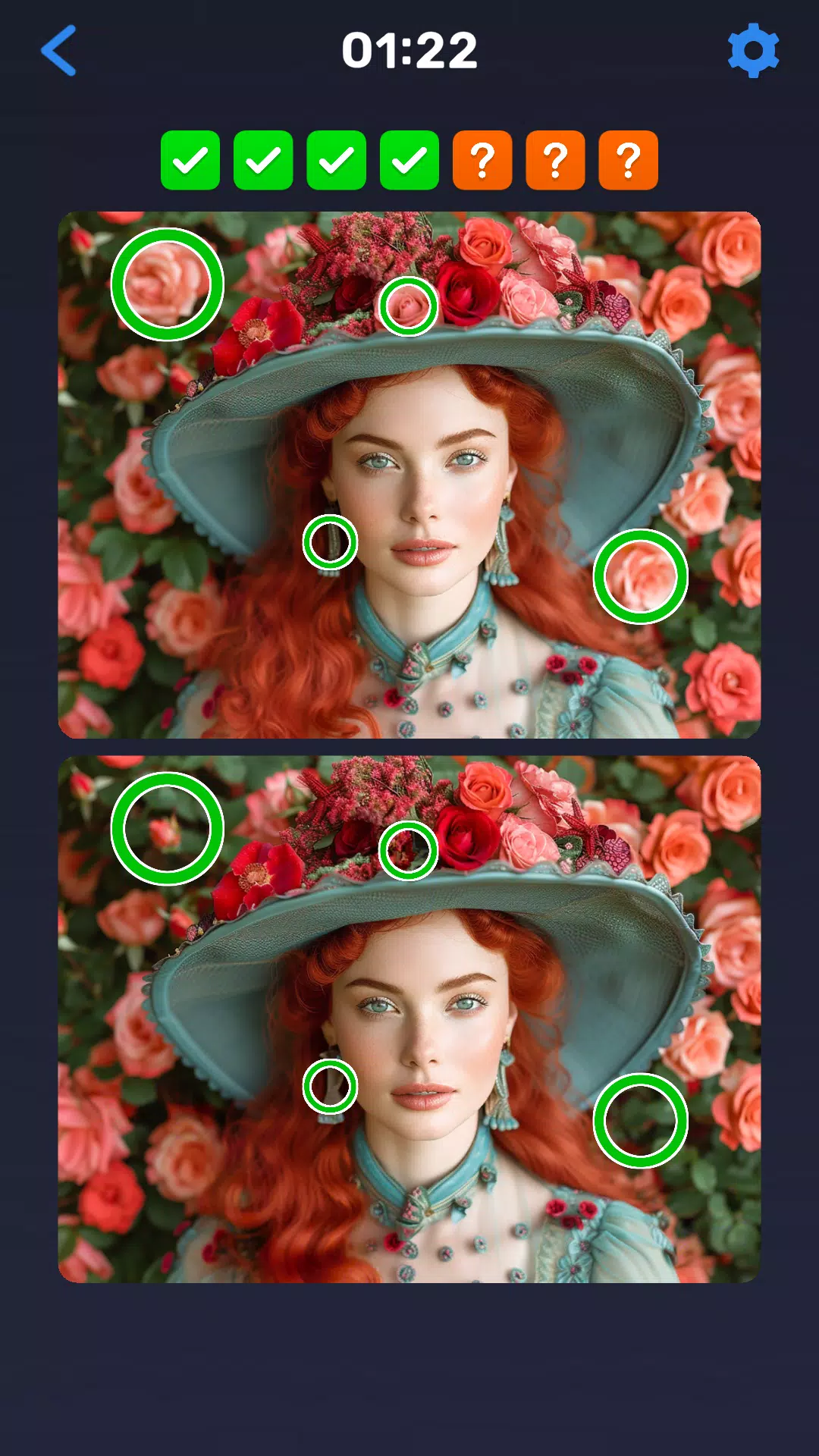 Find the Difference Eye Puzzle Screenshot 1