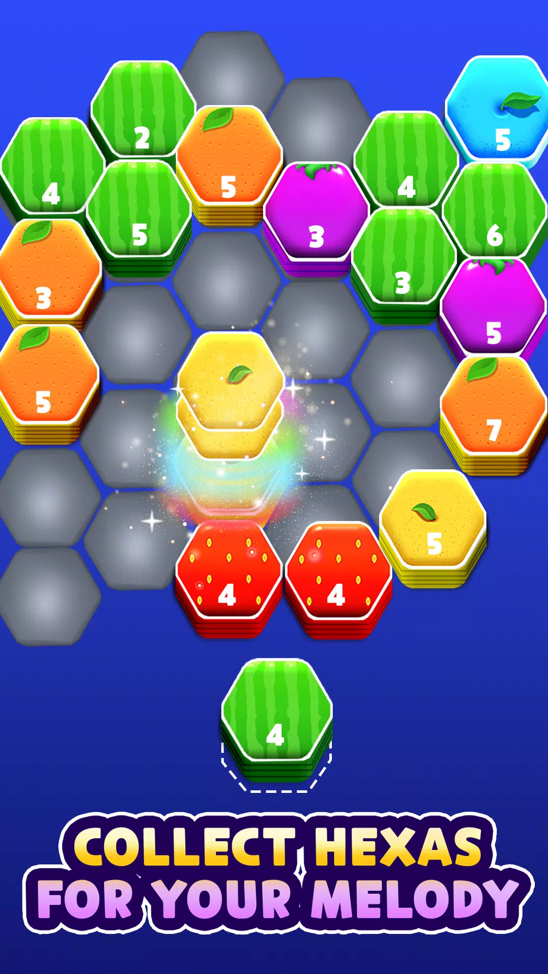 Hexa Music - Color Puzzle Schermafbeelding 3