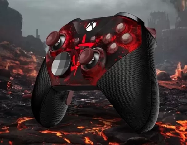 Série de contrôleur sans fil Xbox Elite 2 - Doom: The Dark Ages Limited Edition