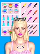 Lip Art Beauty Makeup Games Tangkapan skrin 0