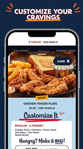 Zaxbys Captura de pantalla 2