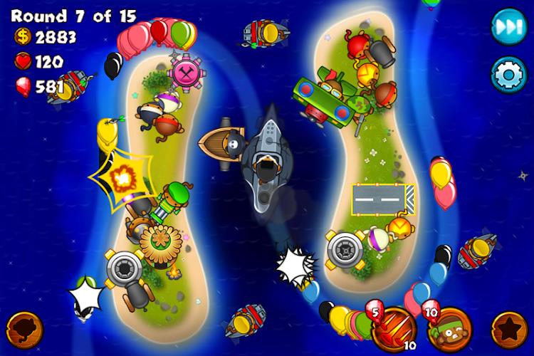 Bloons Monkey City Captura de tela 1