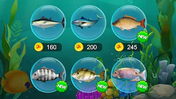 Schermata Solitaire Fish World-OceanTrip 3