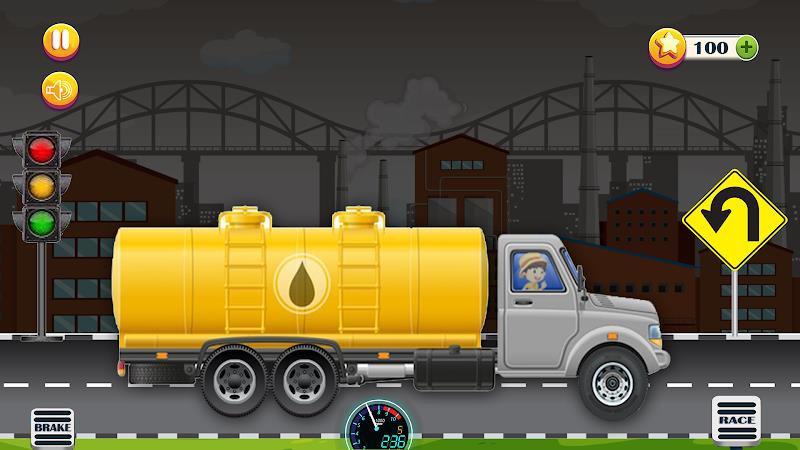 Cargo Truck Driving-Truck Game स्क्रीनशॉट 3