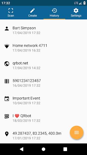 QRbot: QR & barcode reader Скриншот 2