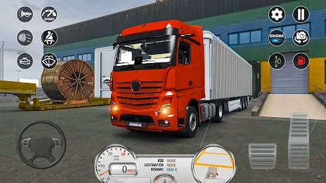 Euro Cargo Truck Simulator Pro Capture d'écran 0