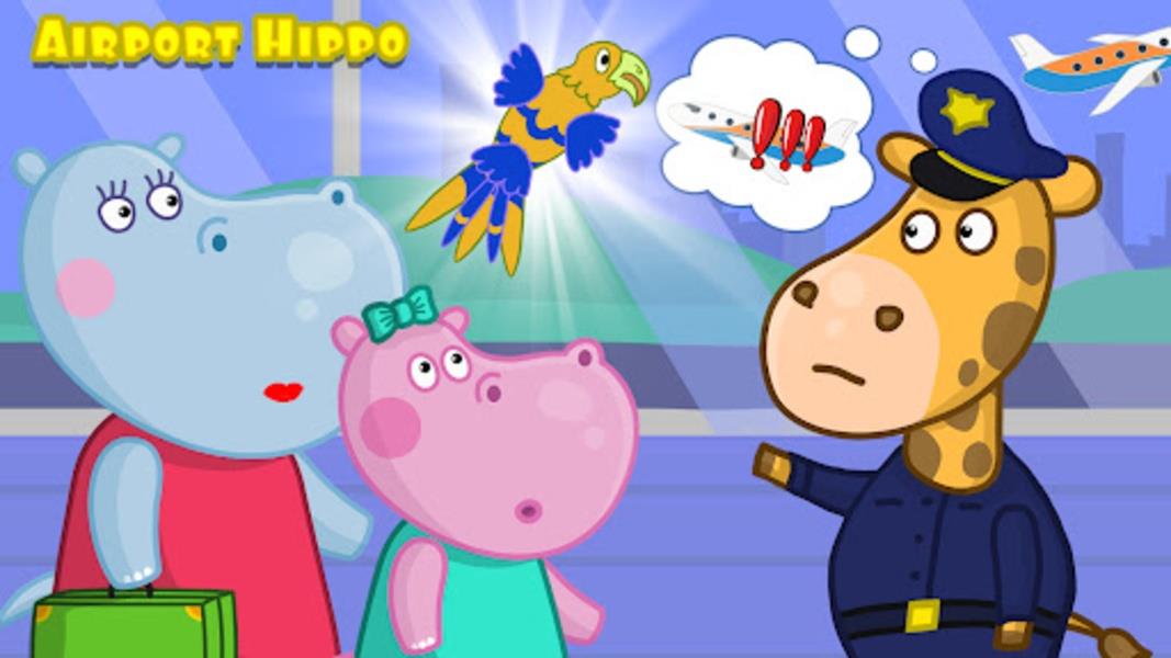 Hippo: Airport adventure Zrzut ekranu 1