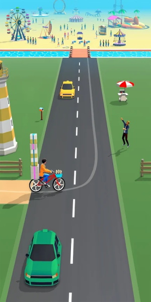 Paperboy Ticket Delivery Game স্ক্রিনশট 0