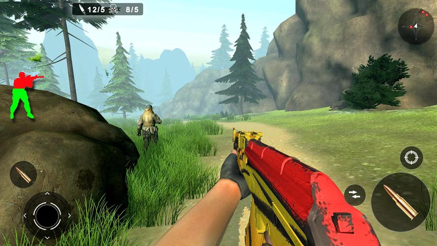 Commando Strike Offline Game Ekran Görüntüsü 0