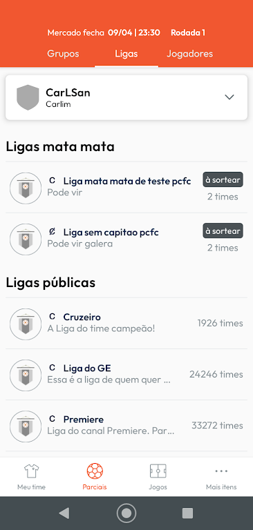 Parciais CFC ဖန်သားပြင်ဓာတ်ပုံ 3