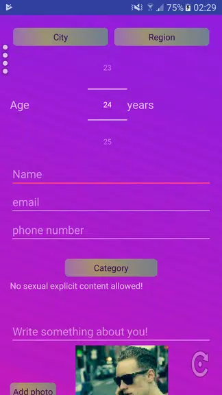 Gay Personal Ads - Men Dating ภาพหน้าจอ 0