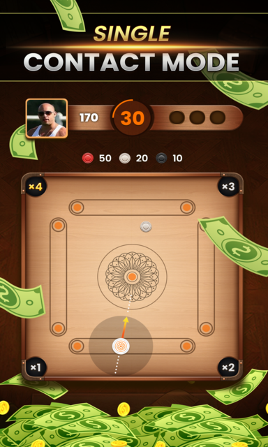 Carrom Cash ภาพหน้าจอ 0