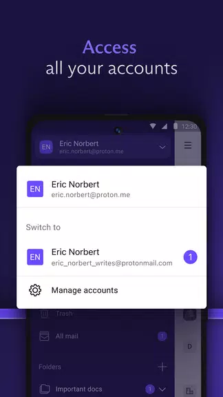 Proton Mail почта Скриншот 2