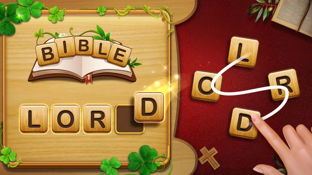 Schermata Bible Word Connect Puzzle Game 1