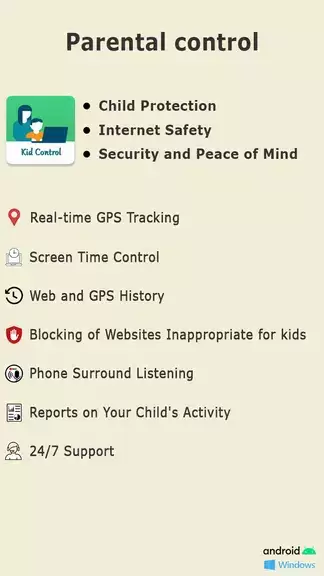 Parental Control: GPS Tracker Captura de tela 0