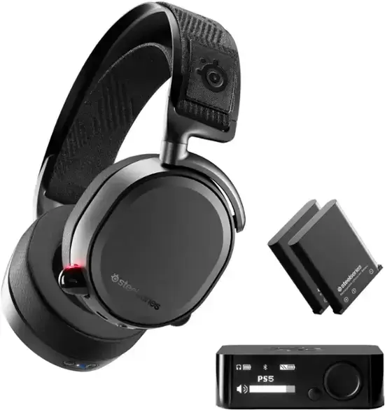 SteelSeries - Arctis Pro Wireless DTS Headphone:X v2.0 Surround Sound Gaming Headset