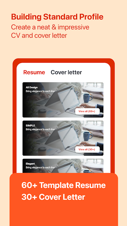 Cover Letter for Job App Ekran Görüntüsü 0