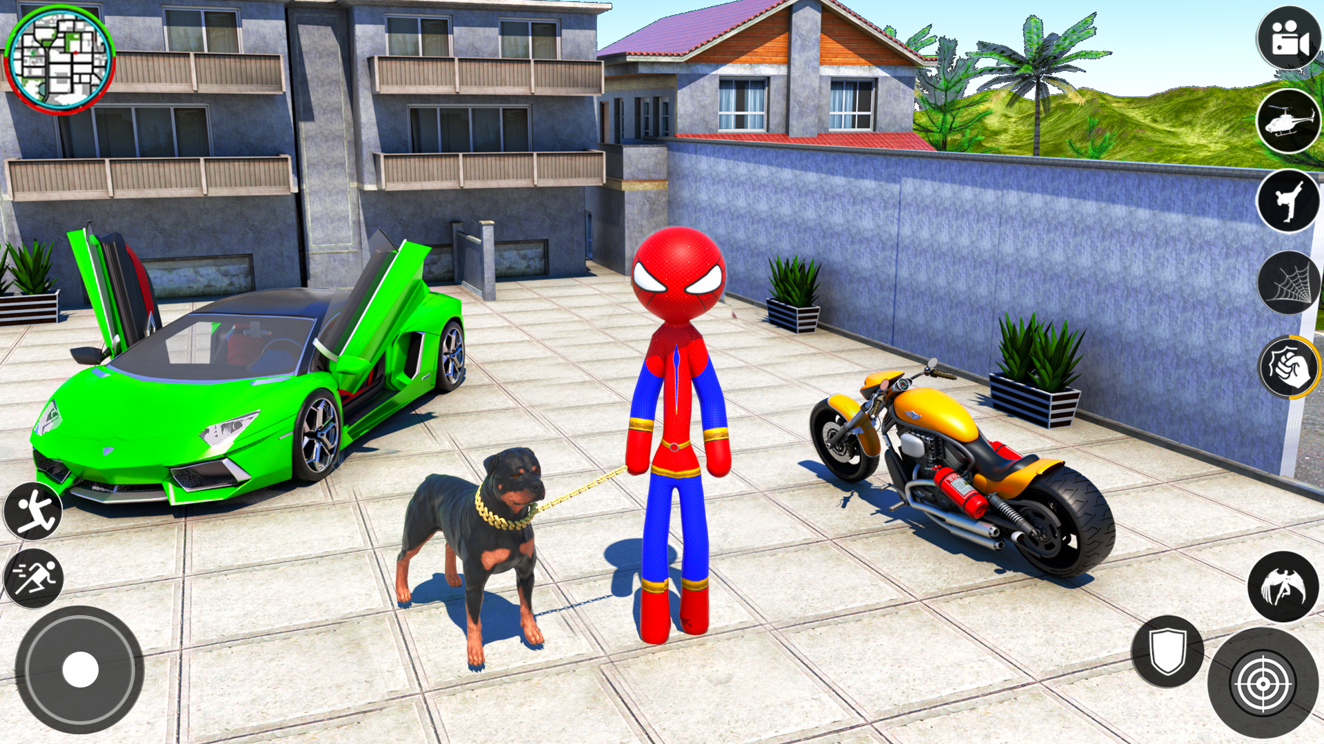 Spider Hero Man Game-Superhero Скриншот 1